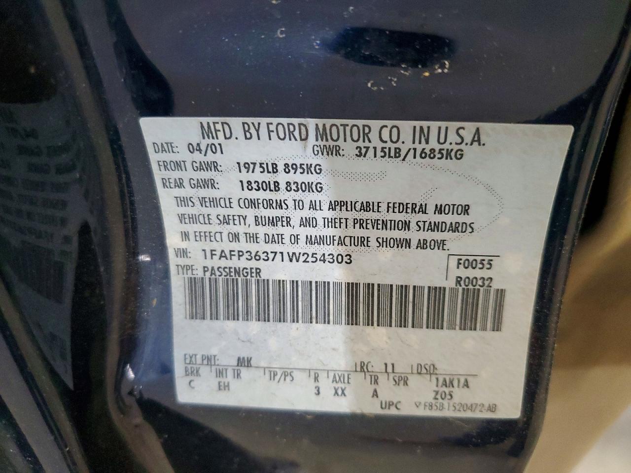 Ford Focus Se