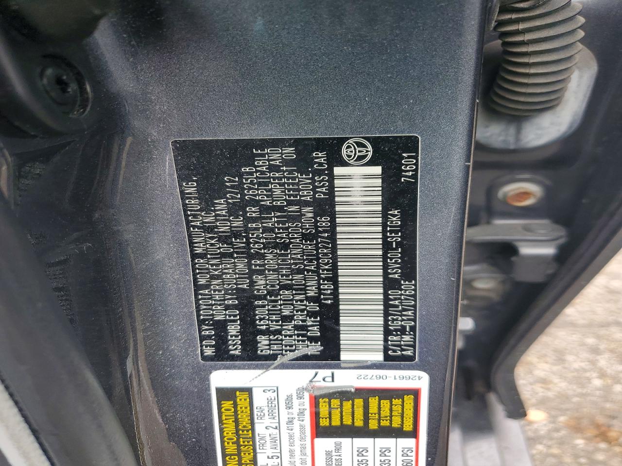 Toyota Camry Xle