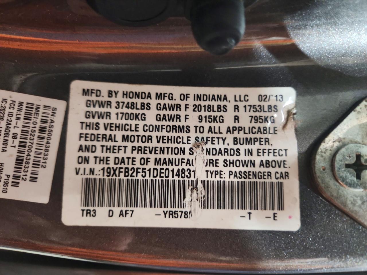 Honda Civic Lx