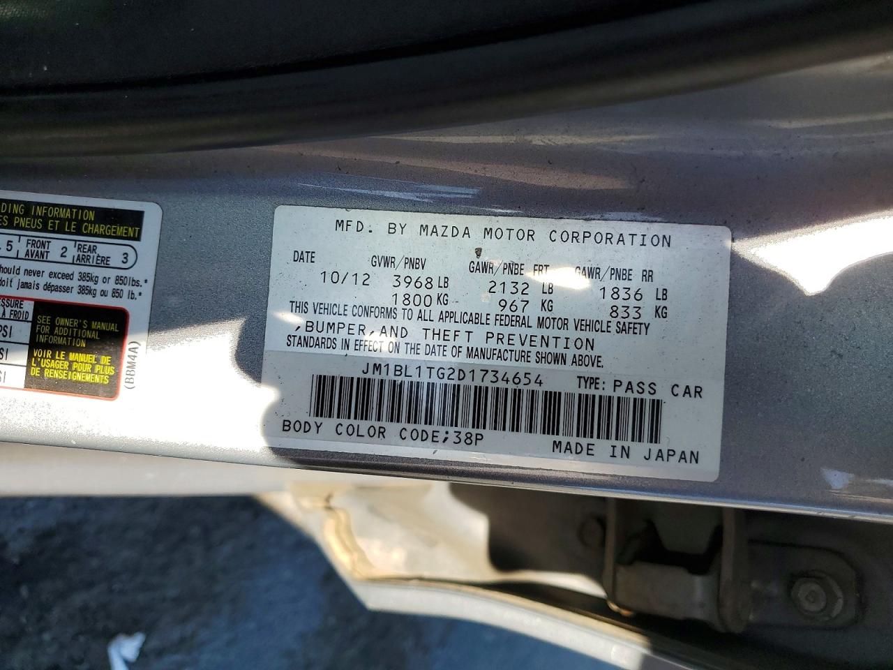 Mazda 3 I
