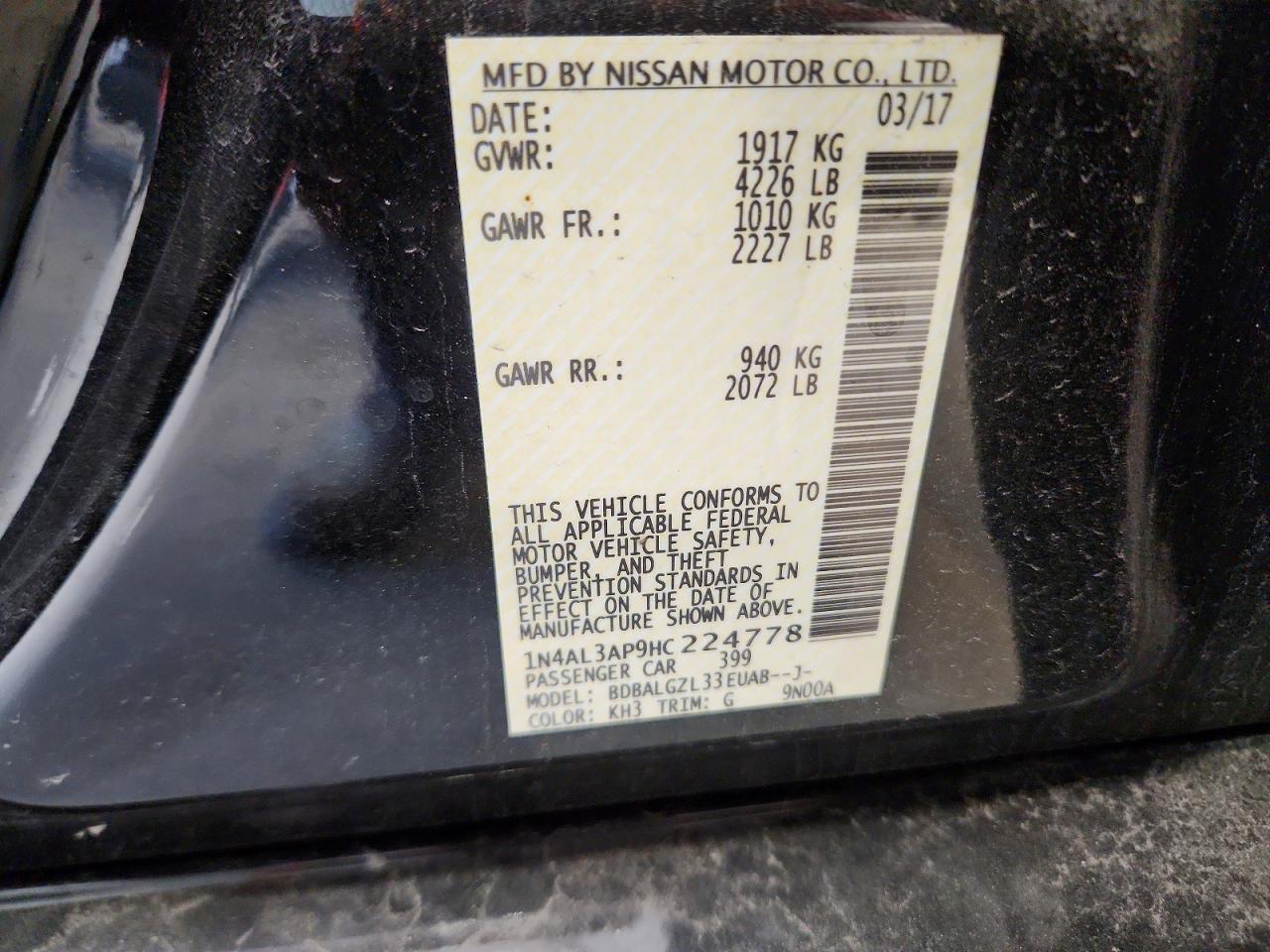 Nissan Altima 2.5 S