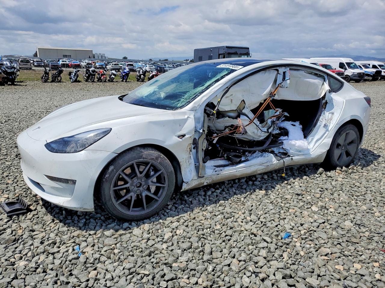 Salvage Tesla Model 3 Image