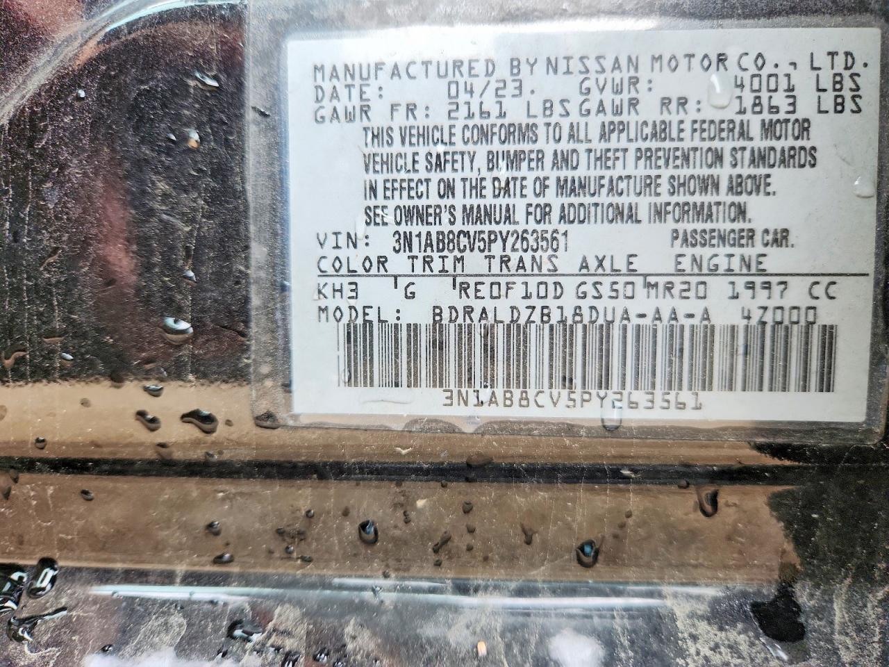 Nissan Sentra Sv