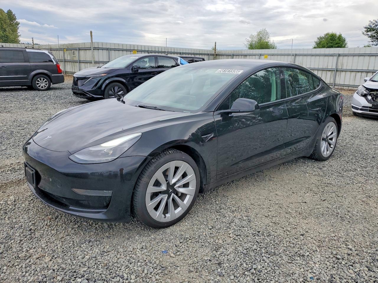 Salvage Tesla Model 3 Image