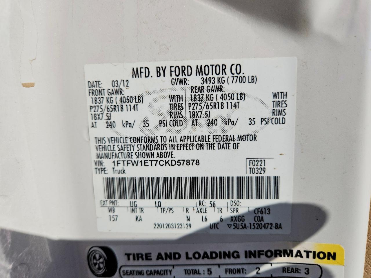 Ford F-150 Supercrew