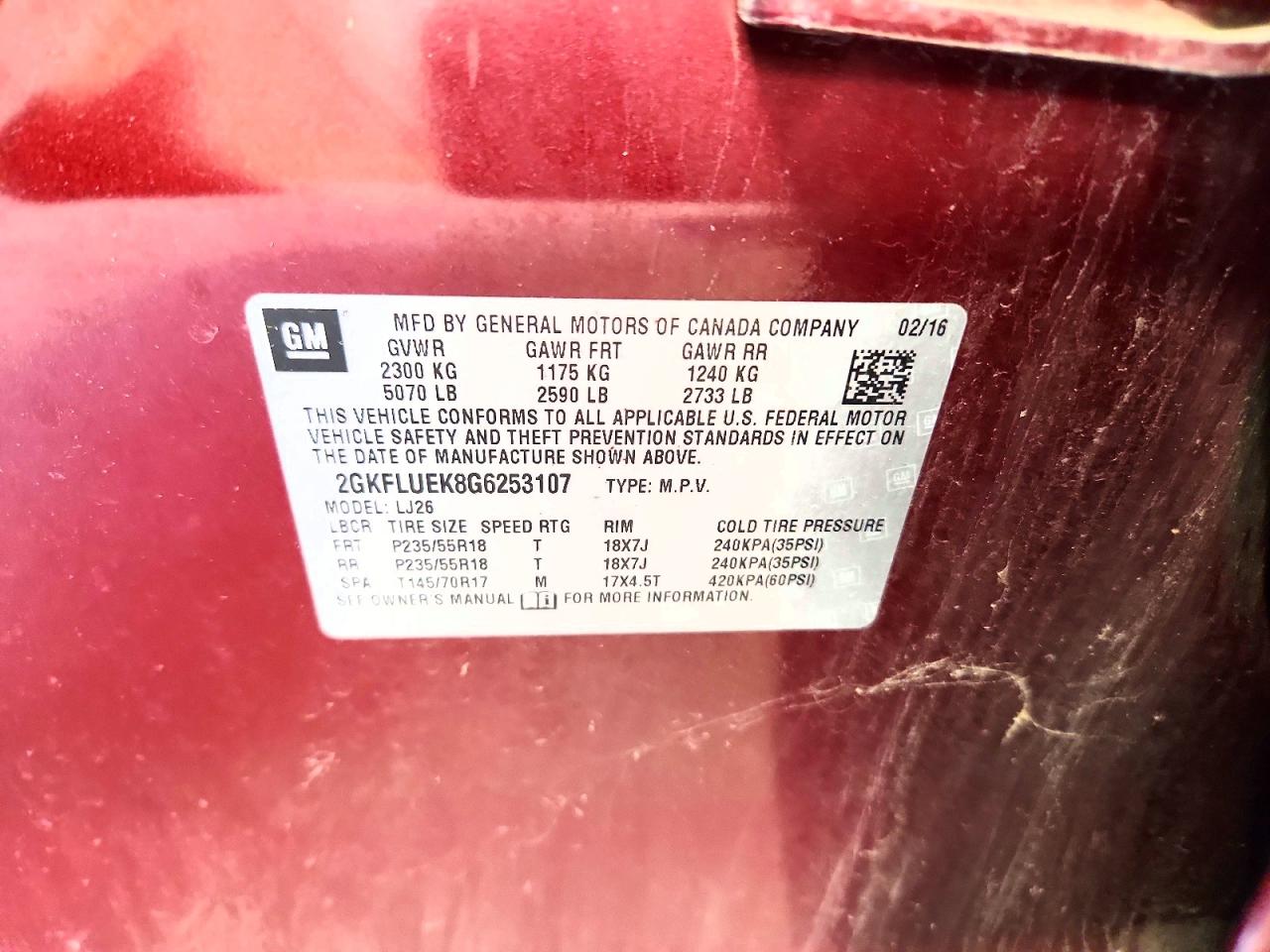 GMC Terrain Slt