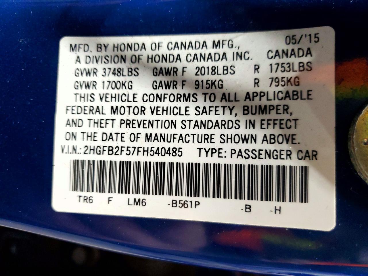Honda Civic Lx