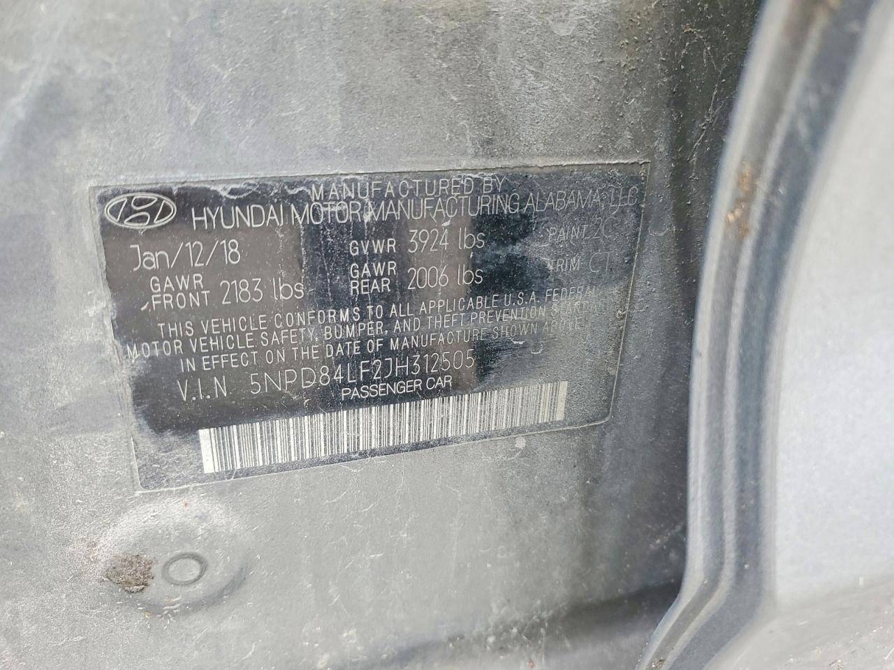 Hyundai ELANTRA Sel