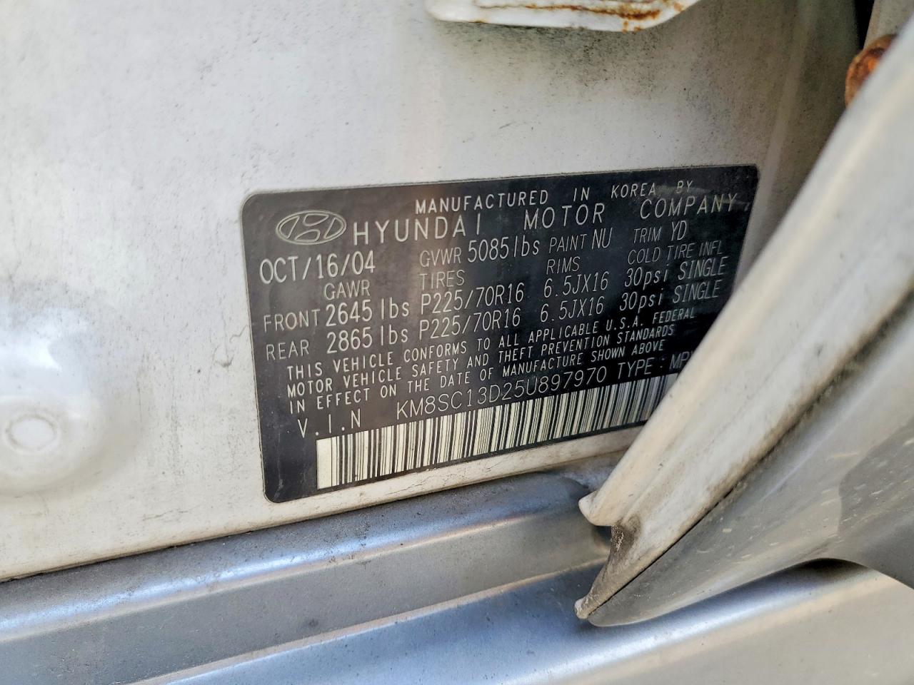 Hyundai SANTA FE Gls