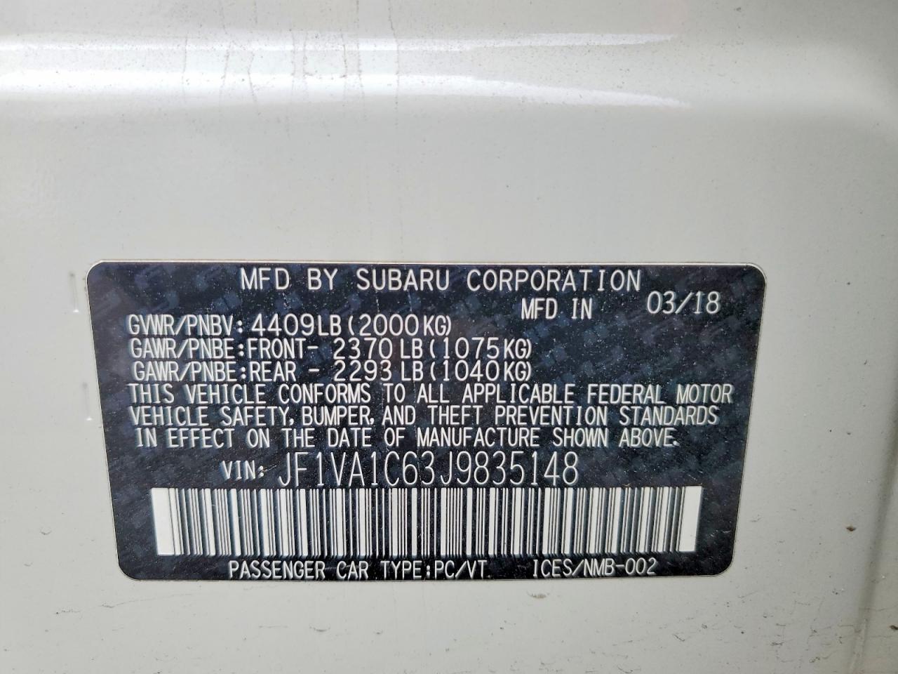 Subaru WRX Premium