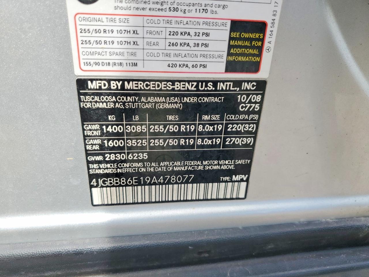 Mercedes-Benz M-Class 350