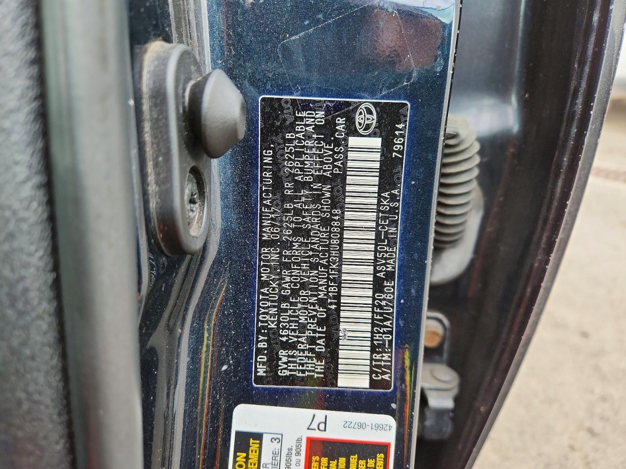 Toyota Camry Se