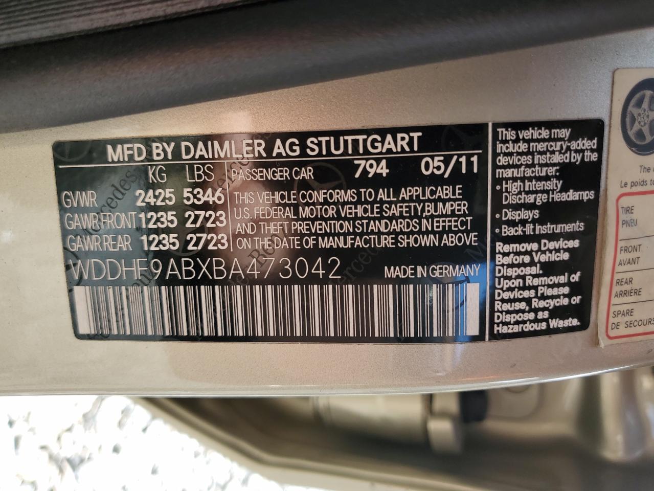 Mercedes-Benz E-Class 550 4matic