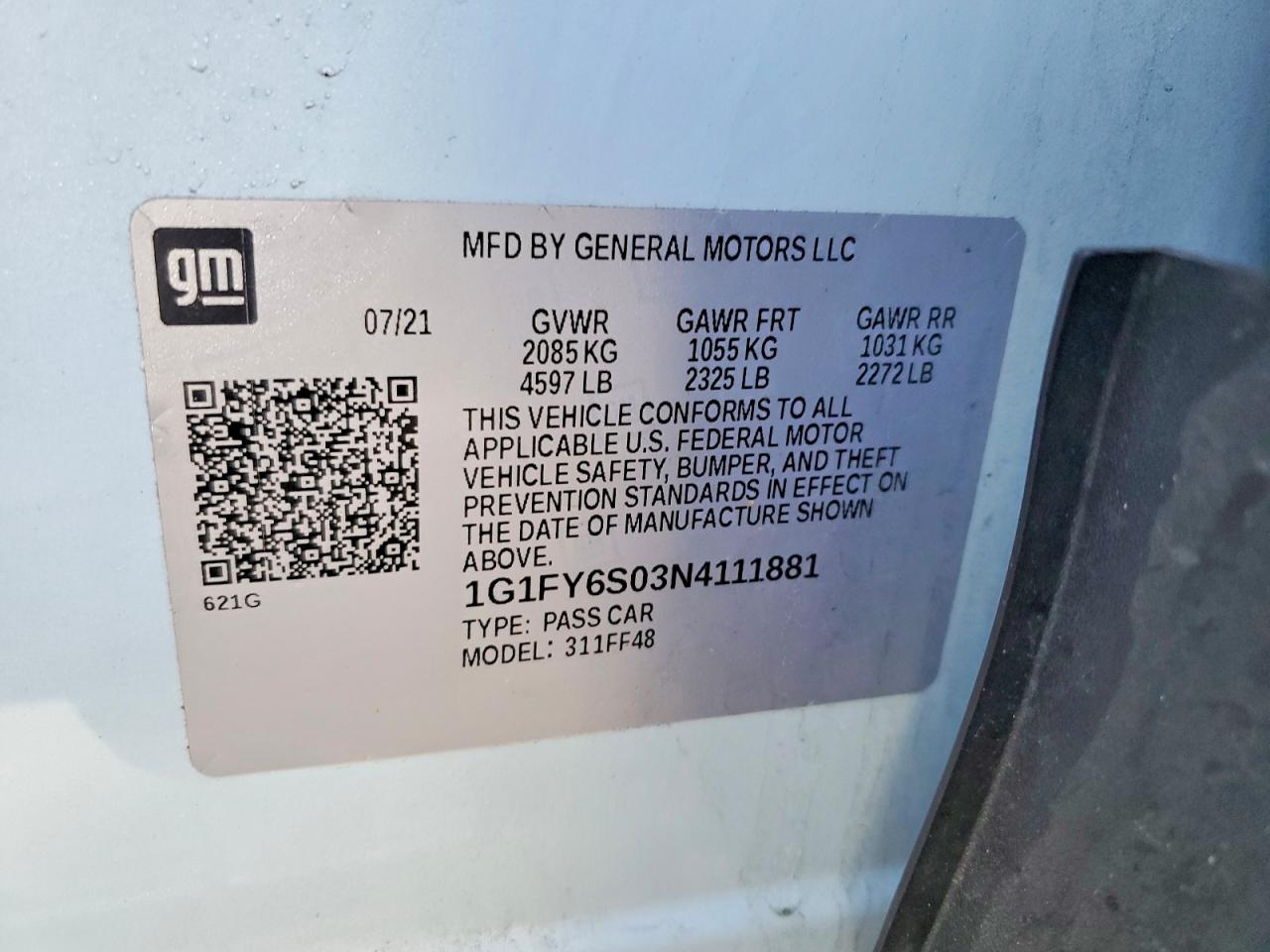 Chevrolet Bolt Lt
