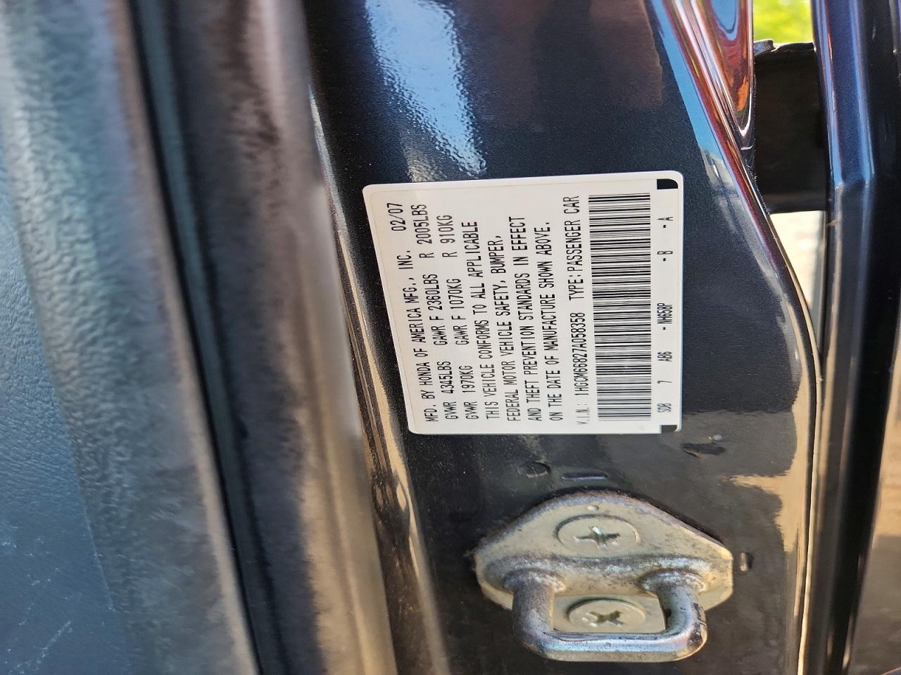 Honda Accord Ex