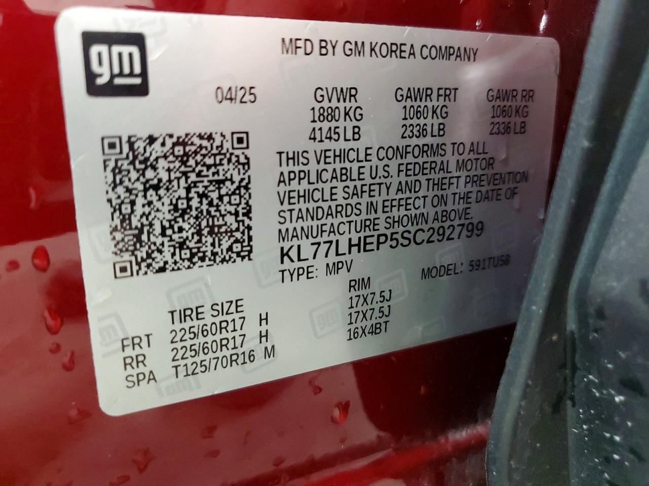 Chevrolet Trax 1lt