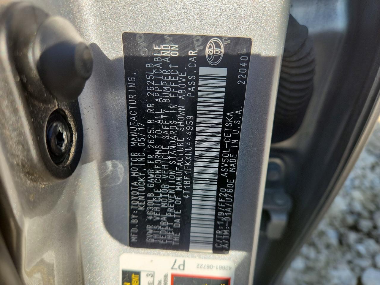 Toyota Camry Se