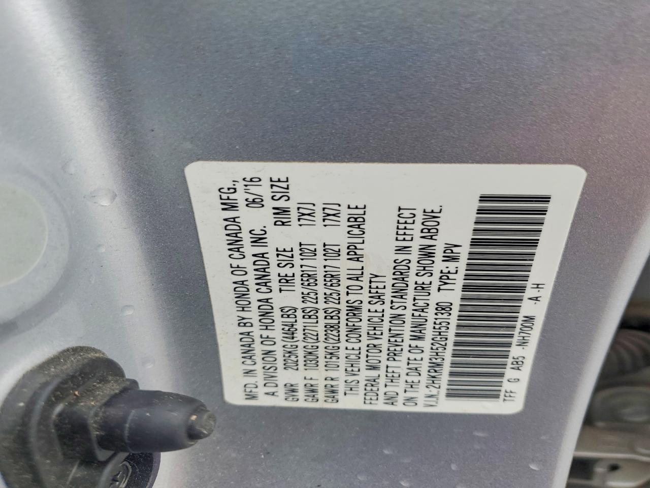 Honda Crv Ex