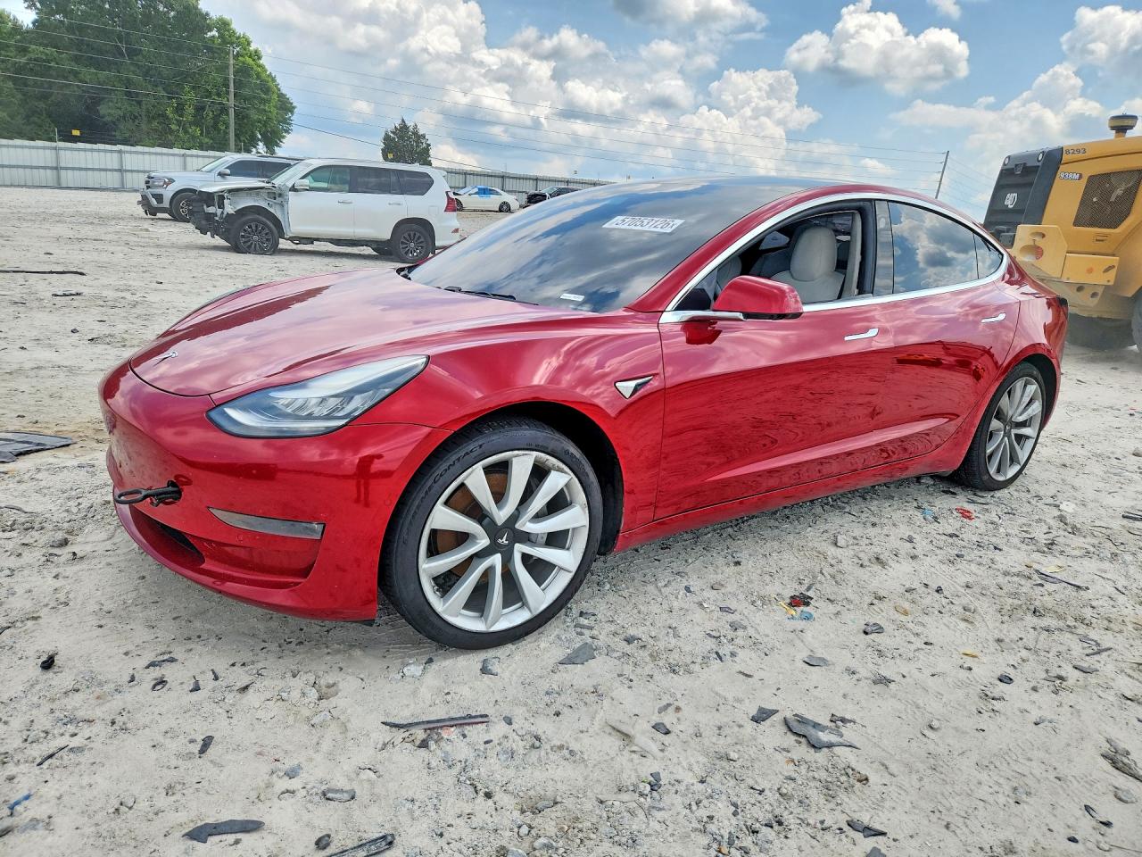 Salvage Tesla Model 3 Image