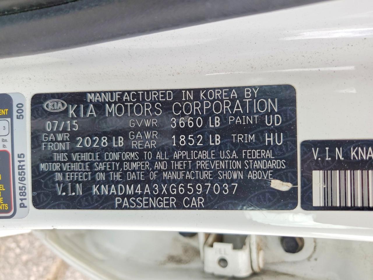 Kia Rio Lx