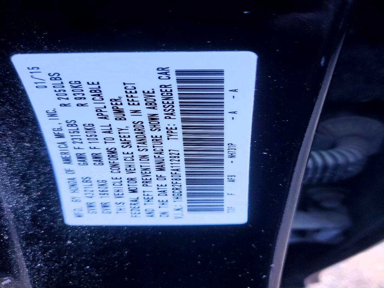 Honda Accord Exl