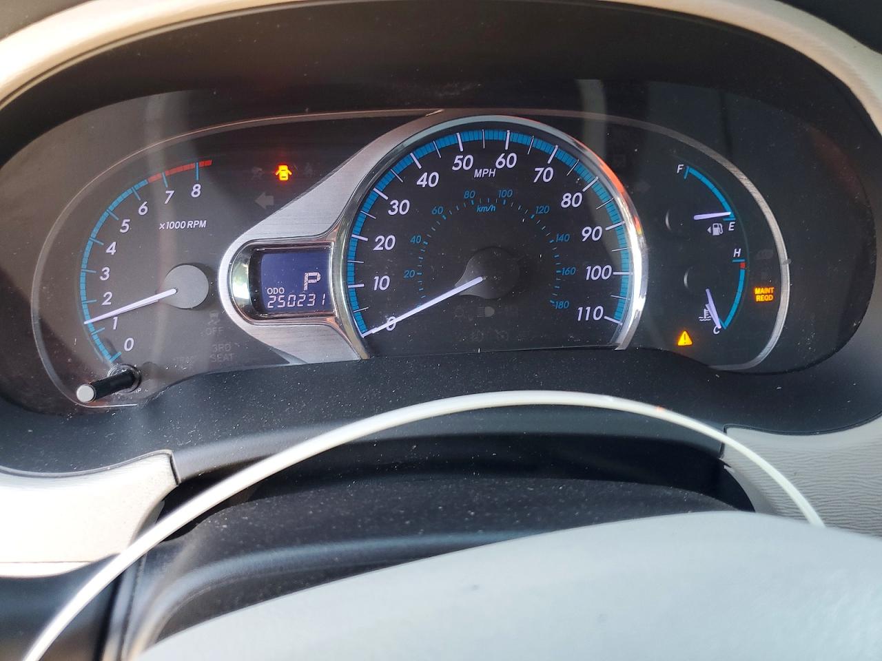 Toyota Sienna Xle 8-passenger