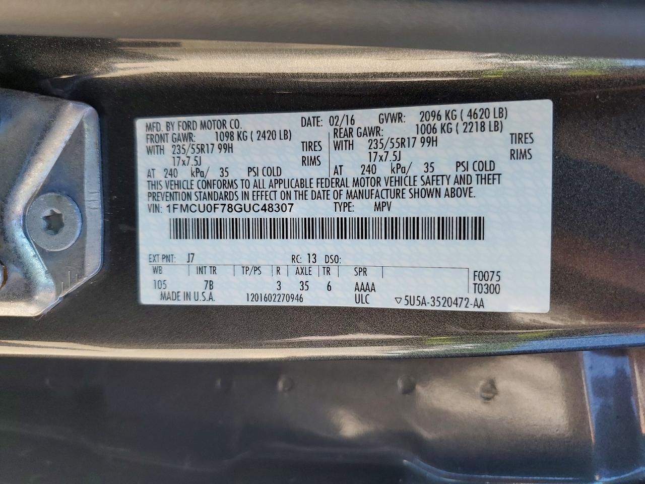 Ford Escape S