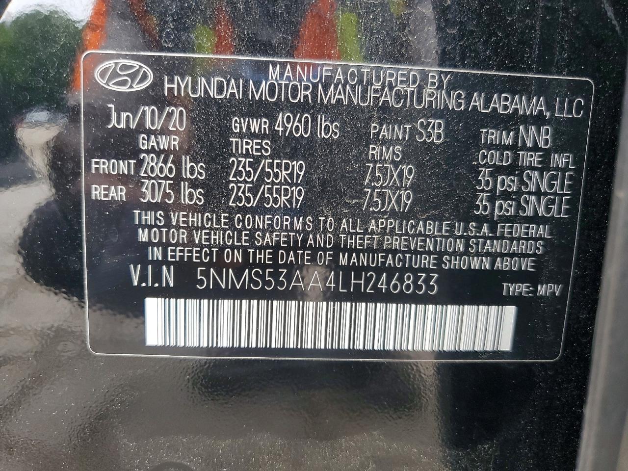 Hyundai SANTA FE Limited 2.0t