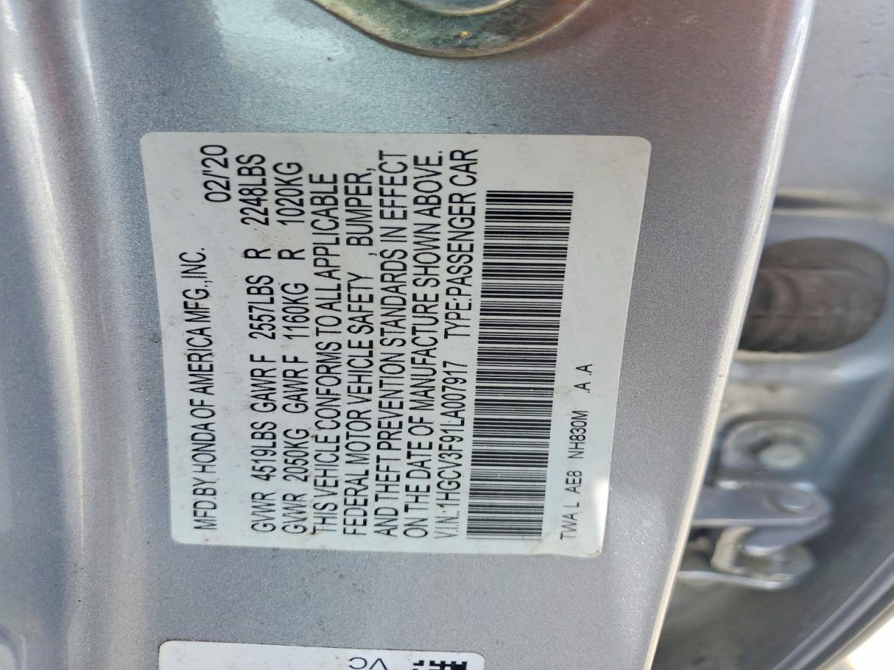 Honda Accord Touring Hybrid
