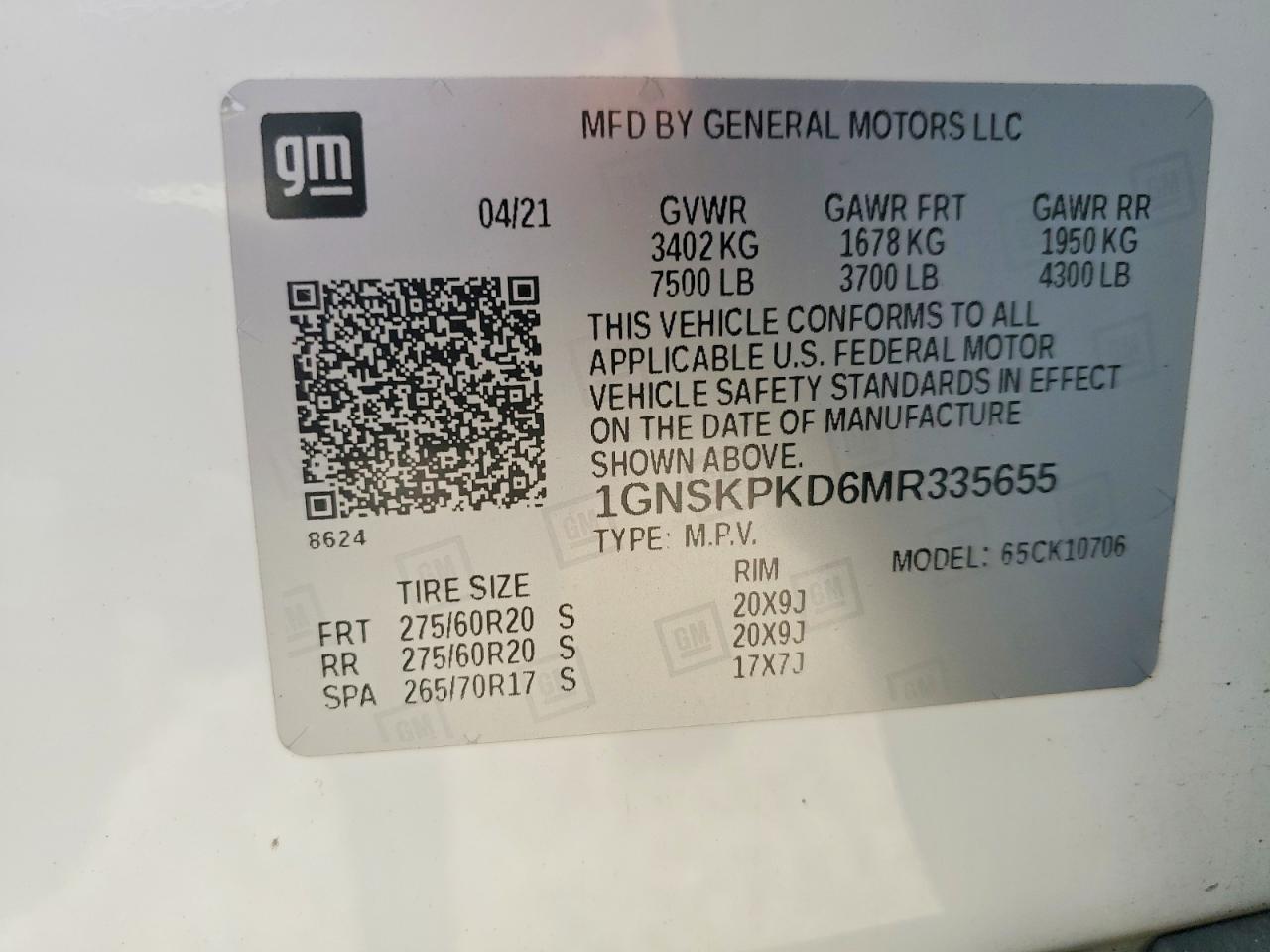 Chevrolet Tahoe K1500 Z71