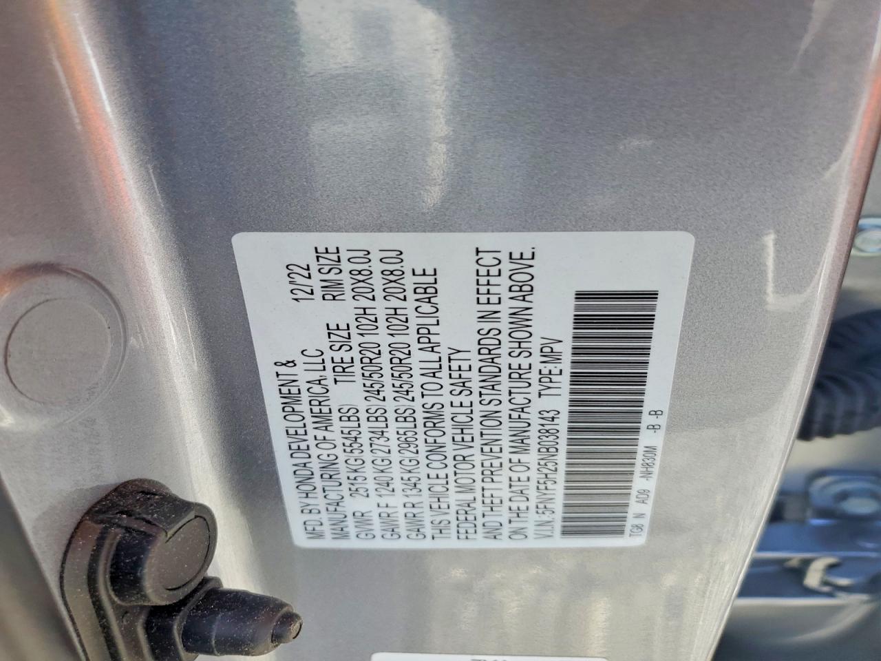 Honda Pilot Se