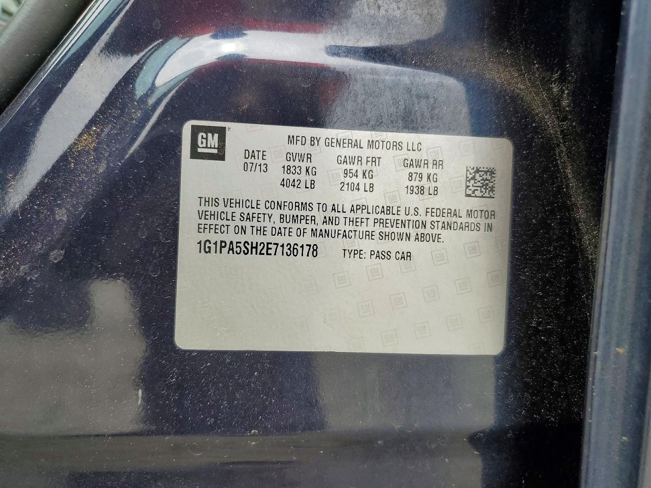 Chevrolet Cruze Ls