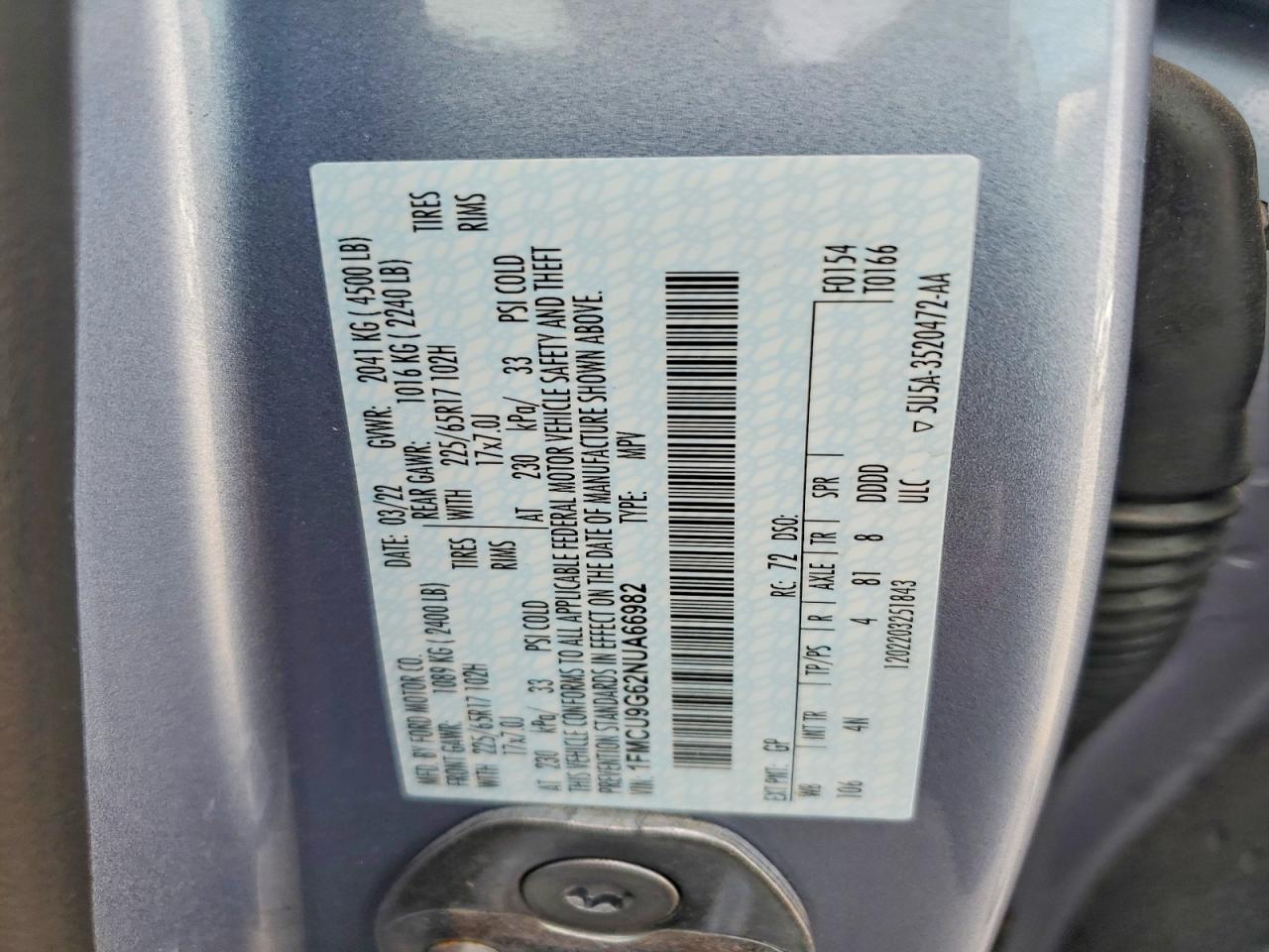 Ford Escape Se