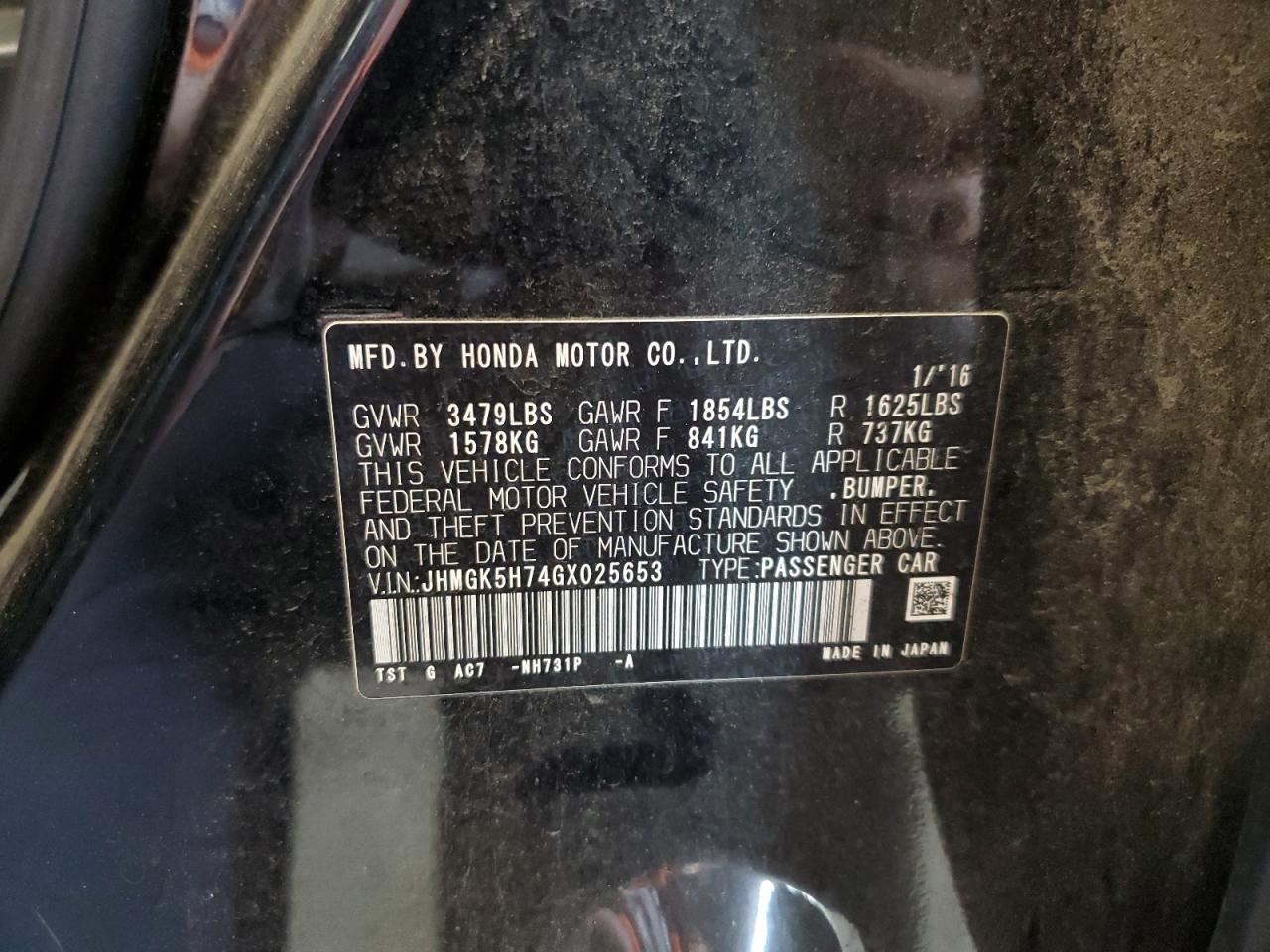 Honda Fit Ex