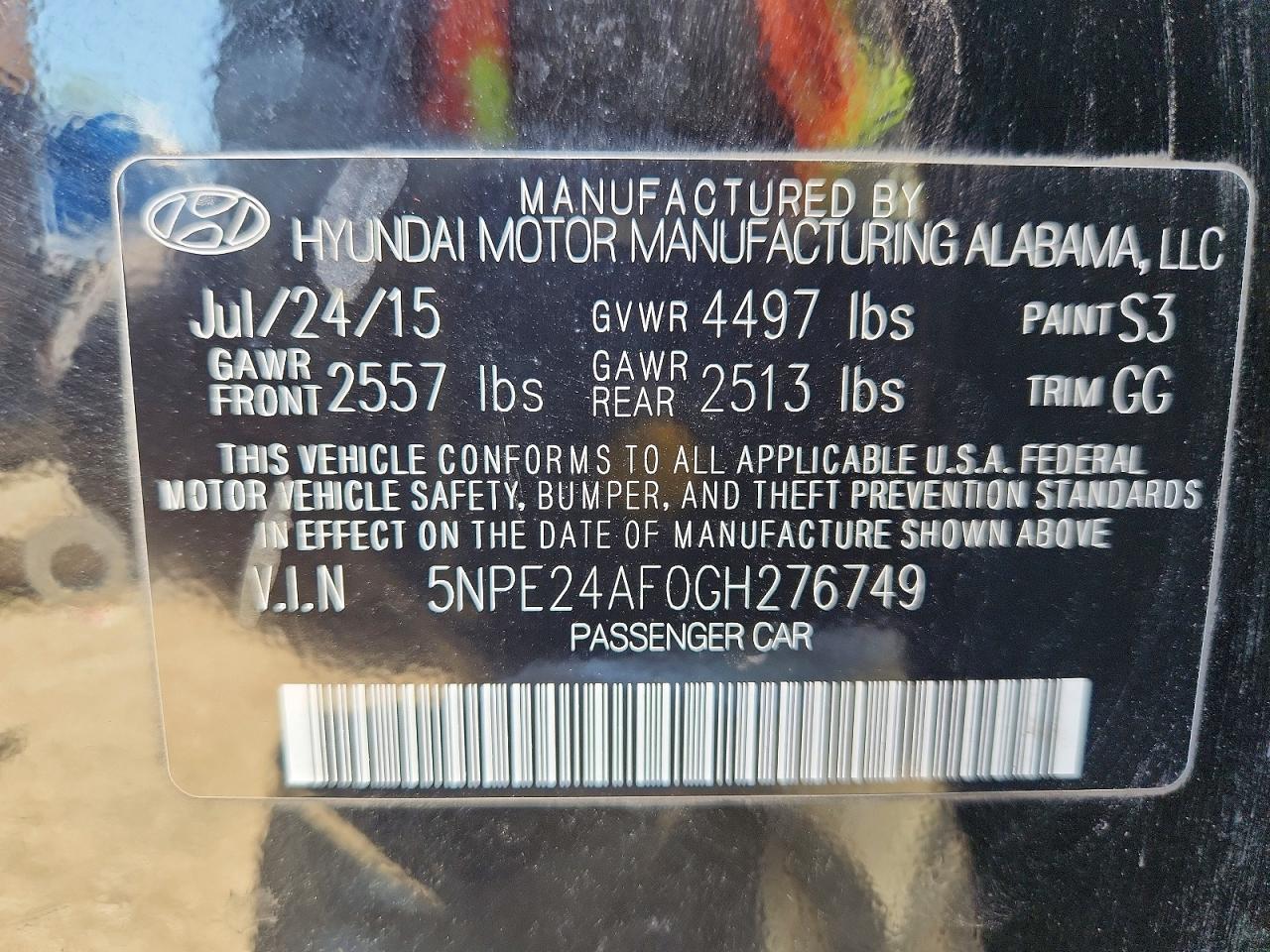 Hyundai SONATA Se