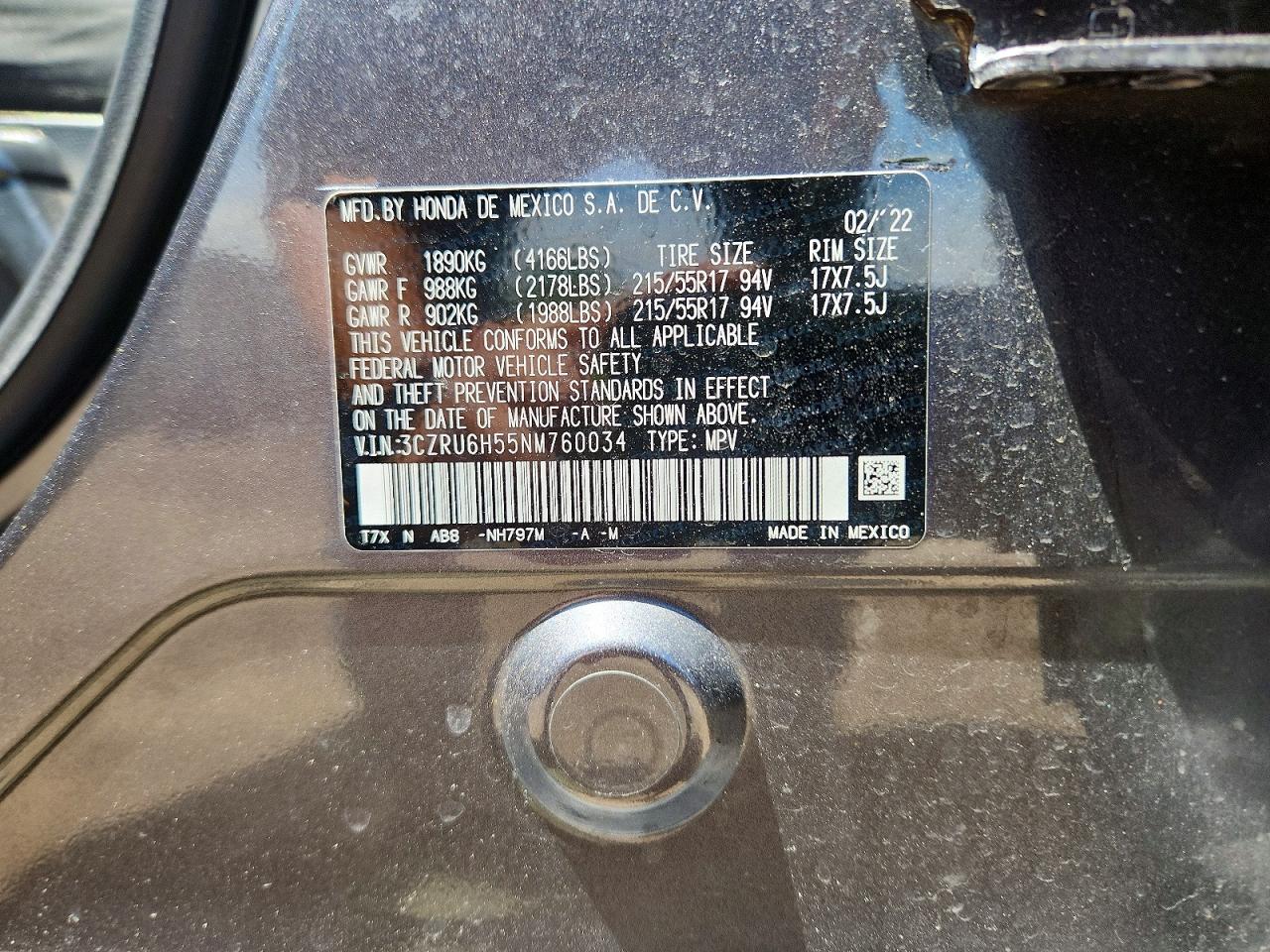 Honda HR-V Ex