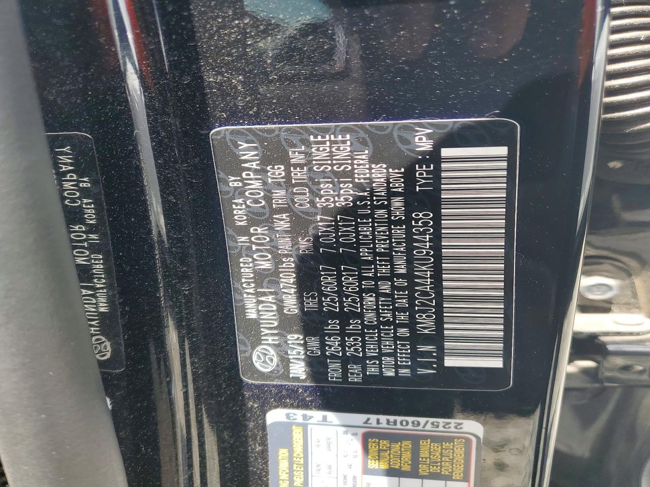 Hyundai TUCSON Se