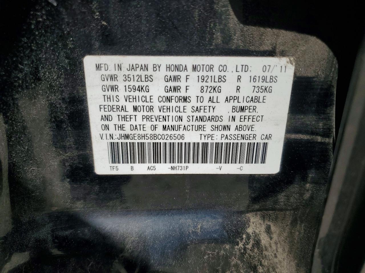 Honda Fit Sport