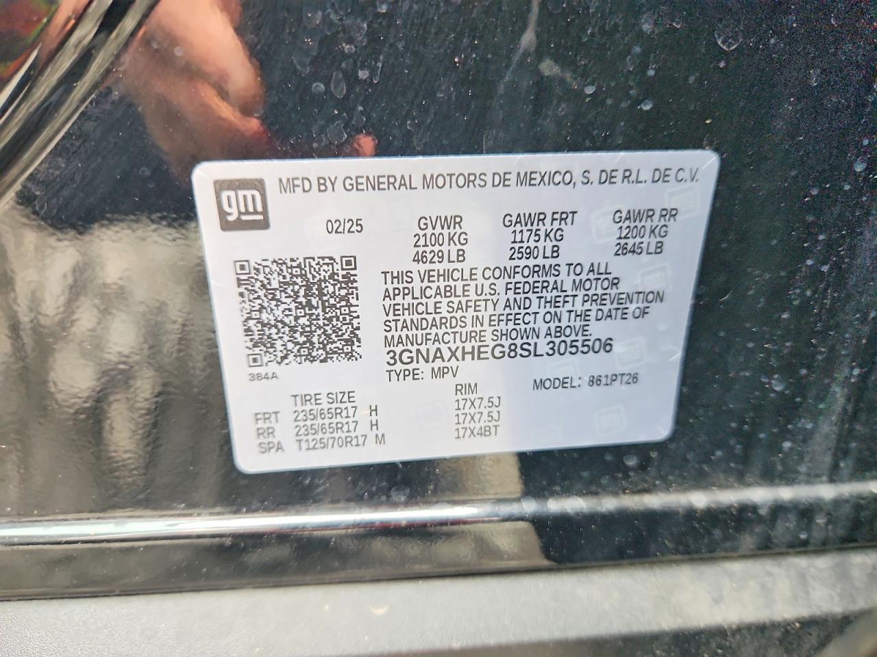 Chevrolet Equinox Lt
