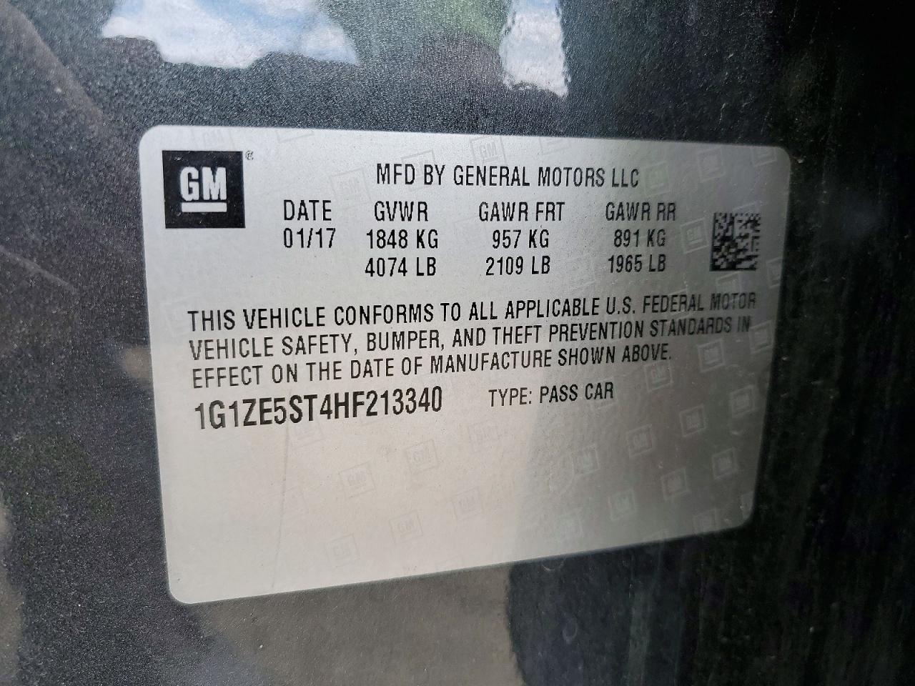 Chevrolet Malibu Lt