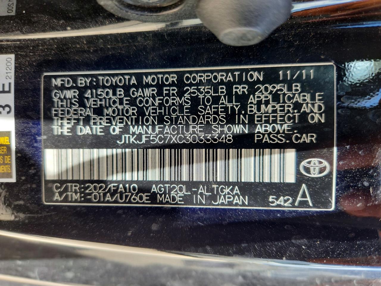 Scion TC Base