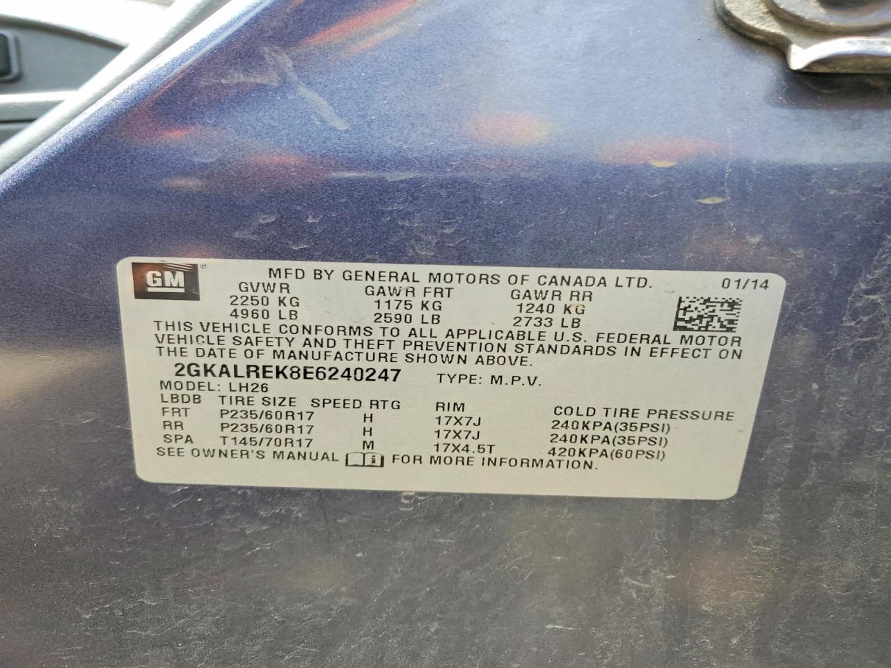 GMC Terrain Sle