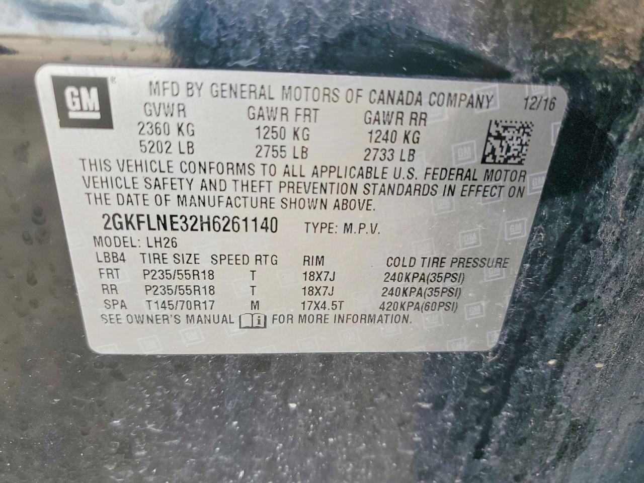GMC Terrain Sle