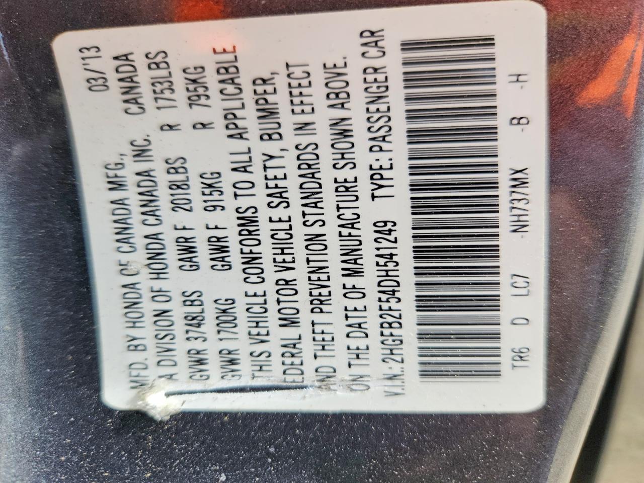 Honda Civic Lx