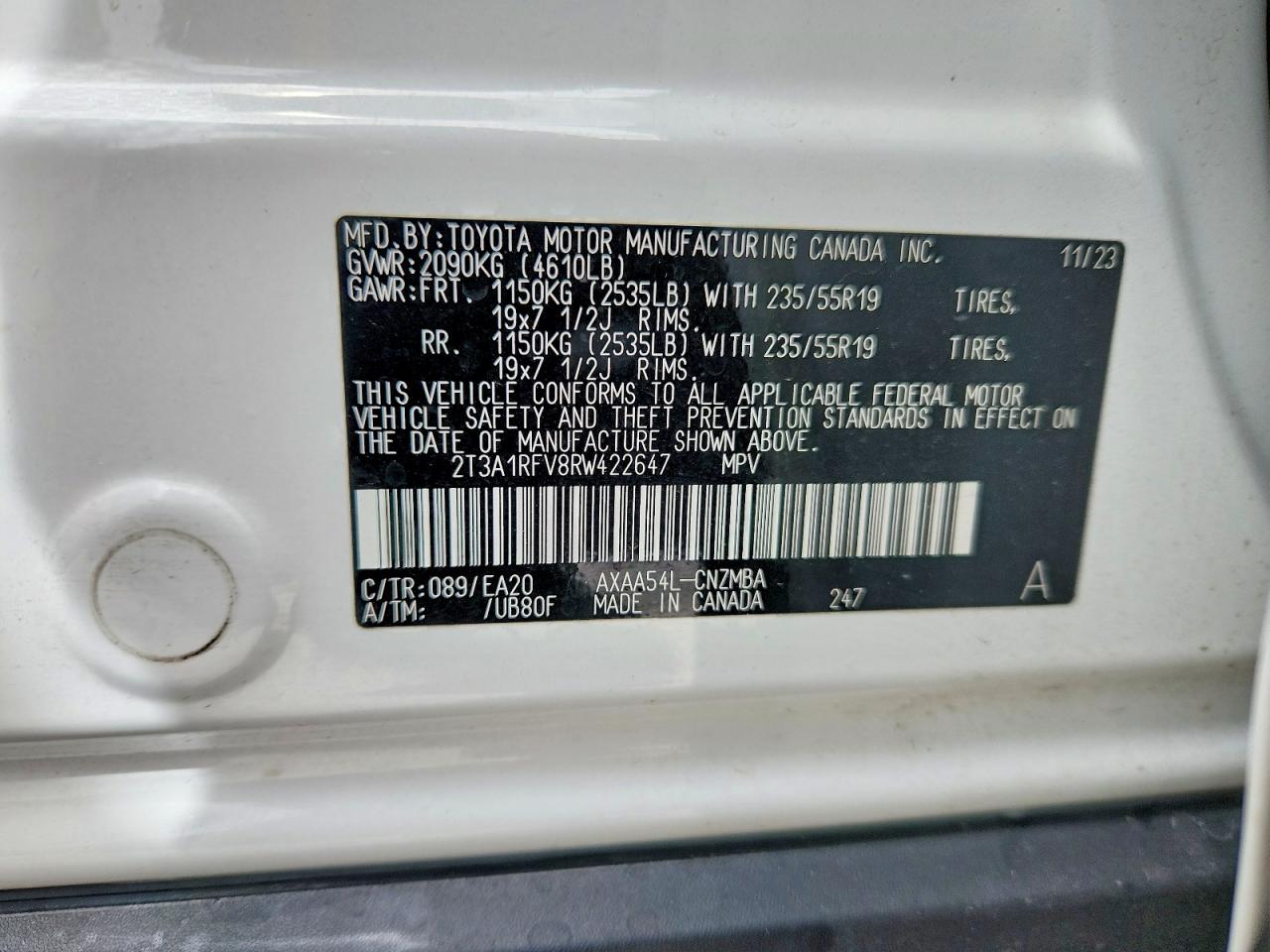 Toyota RAV4 Xle Premium