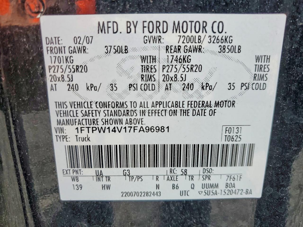 Ford F-150 Supercrew