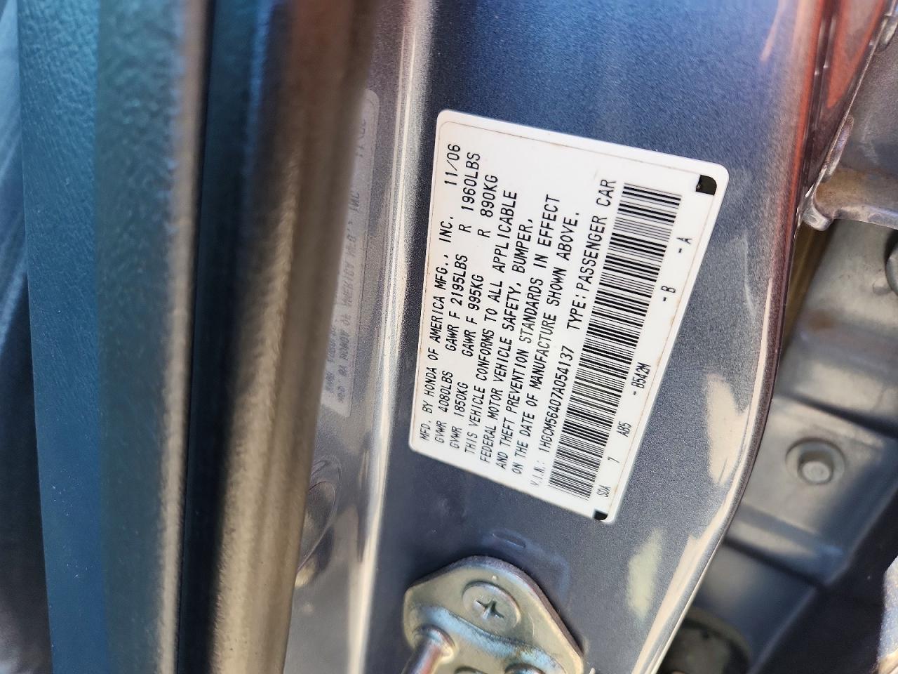 Honda Accord Lx
