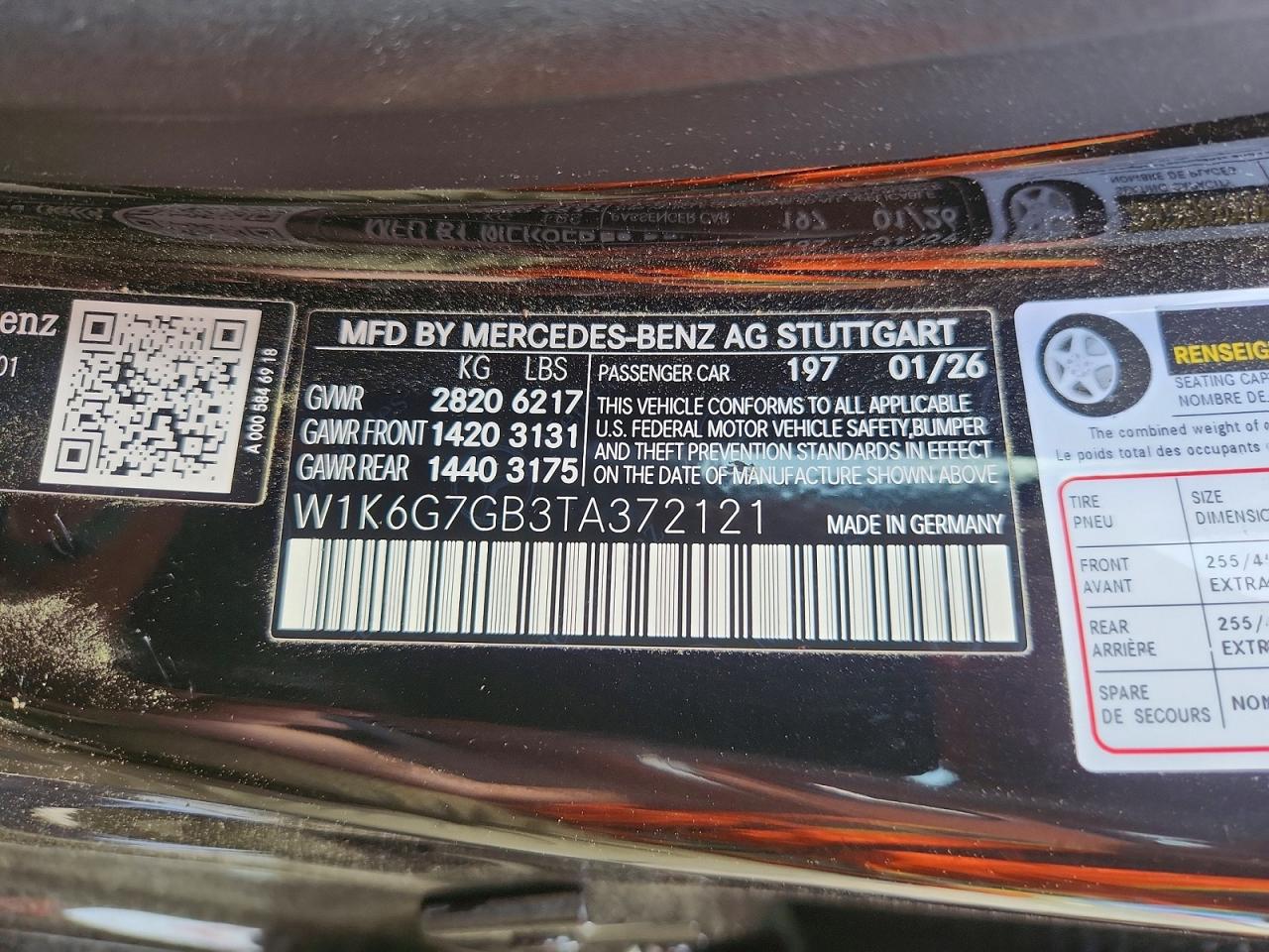 Mercedes-Benz S-Class 580 4matic