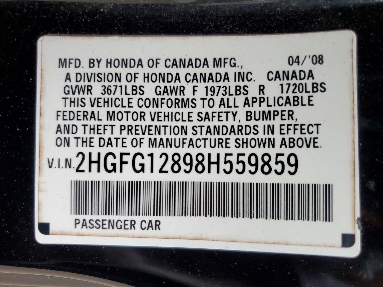 Honda Civic Ex