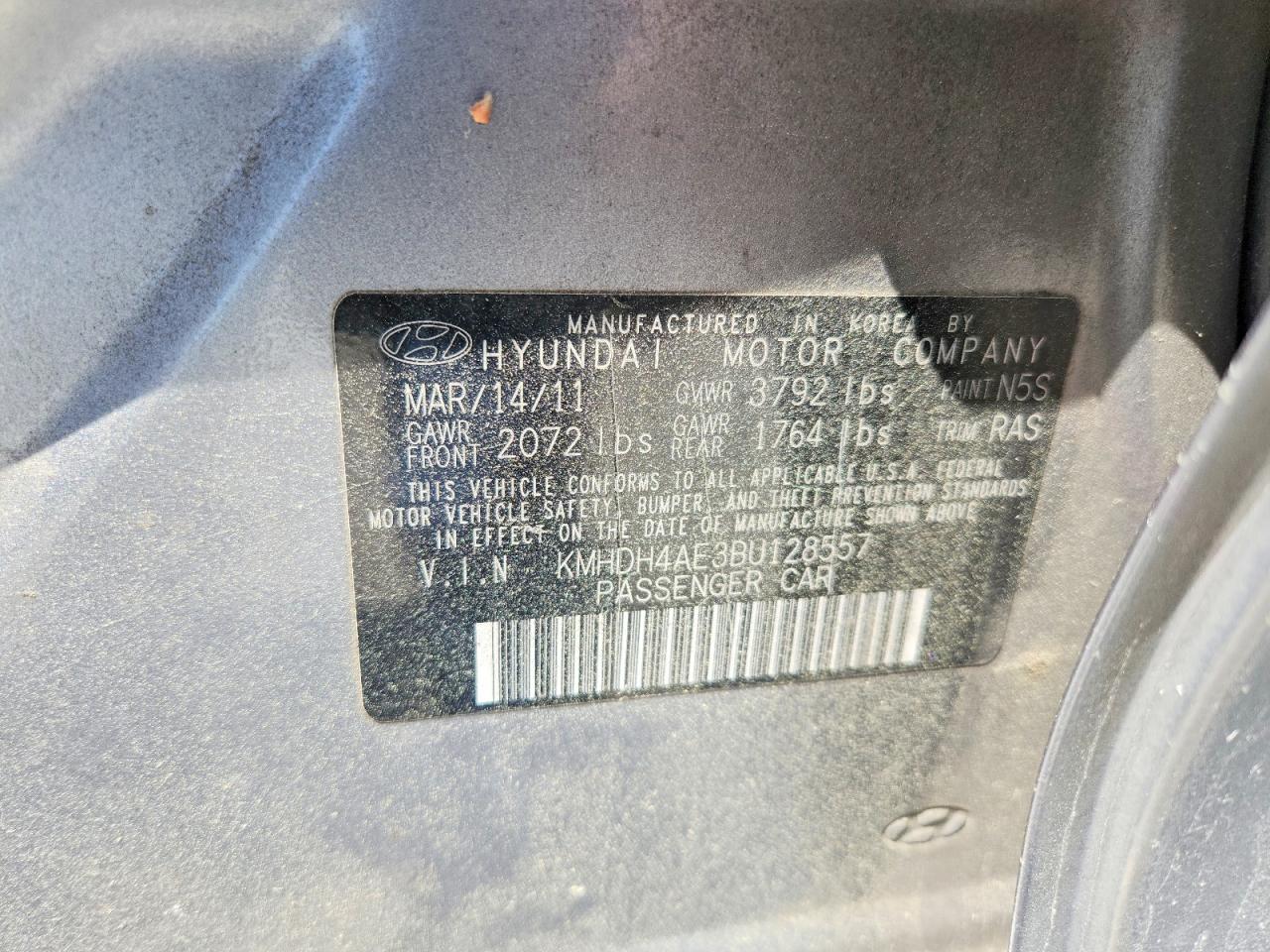 Hyundai ELANTRA Gls